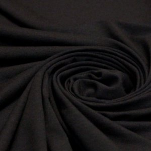 Ткань трикотаж вискоза цвет чёрный