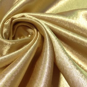 Ткань креп сатин цвет золотой